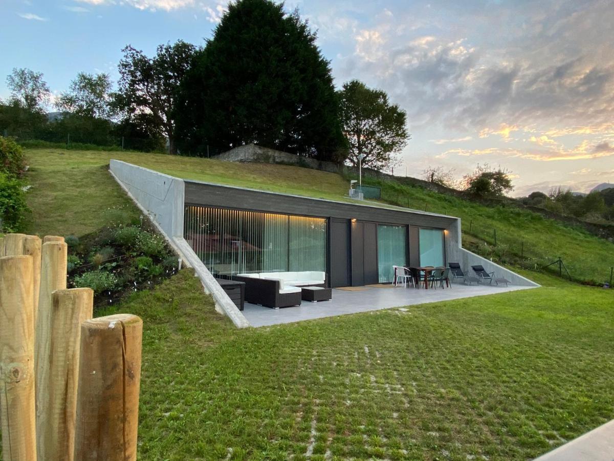 La Casa De Hierba - Casa De Campo De Diseno Con Jardin Y Wifi Cerca De Las Playas De Llanes Ngoại thất bức ảnh